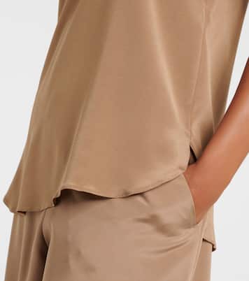 T-Shirt Aris aus einem Seidengemisch | Max Mara