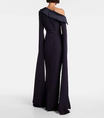 Robe Rinoa aus Crêpe | Safiyaa