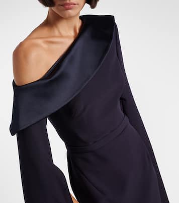 Robe Rinoa aus Crêpe | Safiyaa