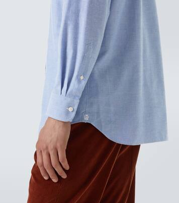 Cotton and cashmere Oxford shirt | Dunhill