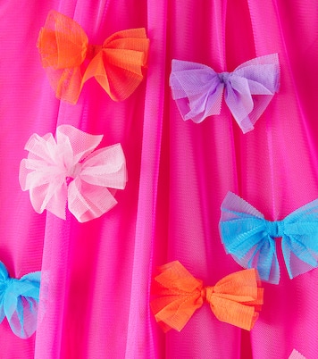 Bow-detail tulle dress | Stella McCartney Kids