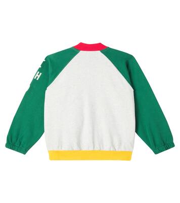 Zip-up cotton fleece sweatshirt | Bobo Choses