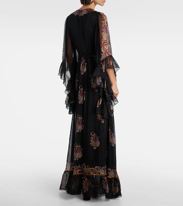Paisley silk maxi dress | Etro