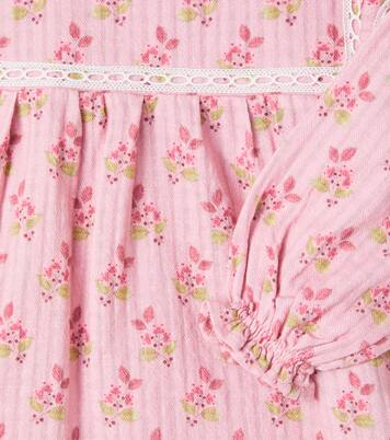 Baby Isquia floral ruffled cotton dress | Cozmo
