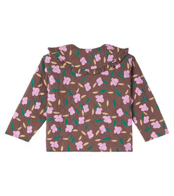 Flower quilted cotton jacket | Jellymallow
