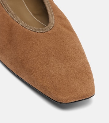 Suede ballet flats | Toteme