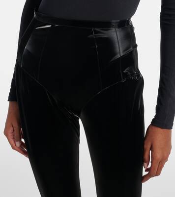 Leggings con fuseau re/edit de tiro alto | Mugler