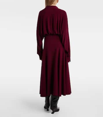 High-rise midi skirt | Norma Kamali