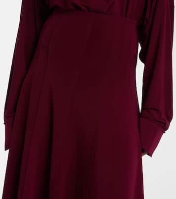 High-rise midi skirt | Norma Kamali