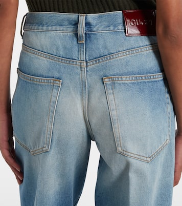 Mid-Rise Flared Jeans Horsebit | Gucci