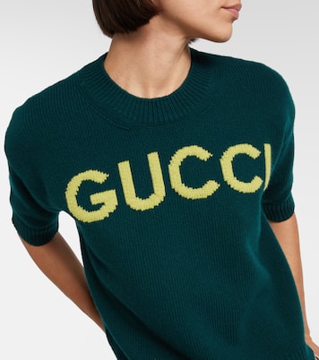 Logo wool top | Gucci