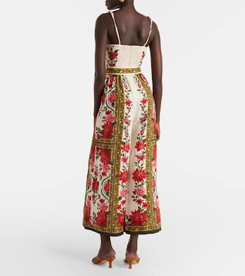 Wonder Rio belted linen jumpsuit | Farm Rio