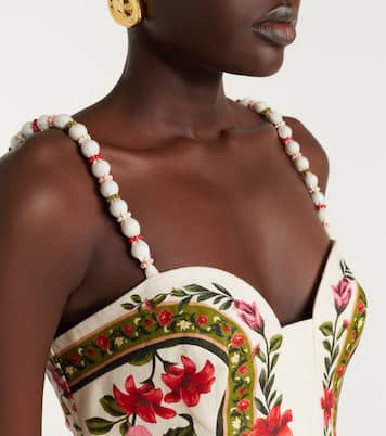 Wonder Rio belted linen jumpsuit | Farm Rio