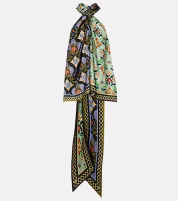 Top Cece in seta con stampa | Alémais