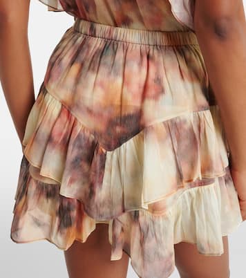Jocadia printed ruffled cotton skort | Marant Etoile