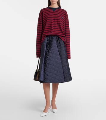 Leather slingback pumps | Prada