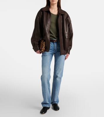 Lewis leather sneakers | Saint Laurent