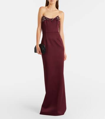 Alora embellished corset gown | Rebecca Vallance