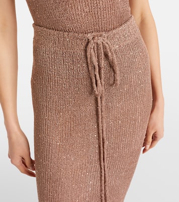 Alma sequined maxi skirt | Bananhot