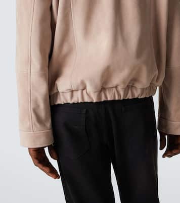 Suede blouson jacket | Brunello Cucinelli