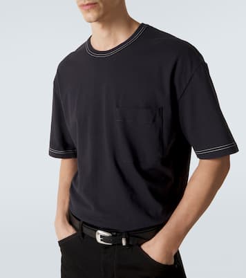 Cotton and linen T-shirt | Lemaire