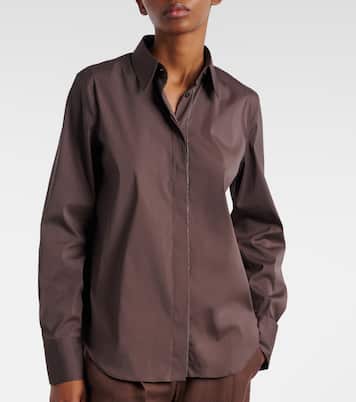 Top Monili en coton mélangé | Brunello Cucinelli