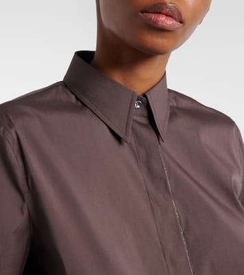 Top Monili en coton mélangé | Brunello Cucinelli