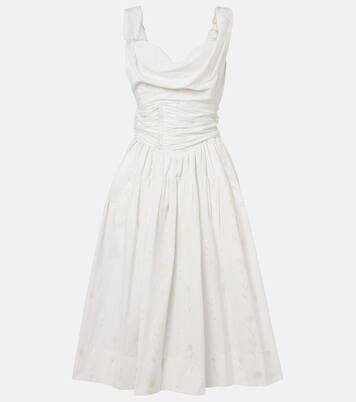 Vestido Sunday de mezcla de algodón floral | Vivienne Westwood