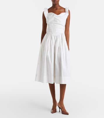 Vestido Sunday de mezcla de algodón floral | Vivienne Westwood