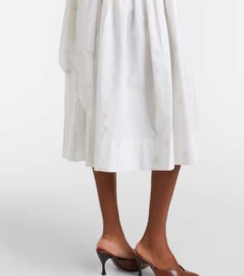 Vestido Sunday de mezcla de algodón floral | Vivienne Westwood