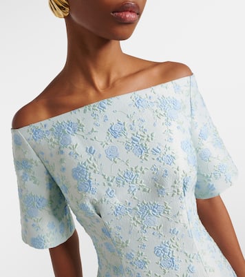 Gilda floral brocade gown | Markarian