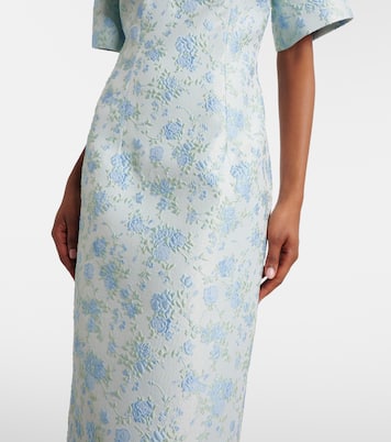 Gilda floral brocade gown | Markarian