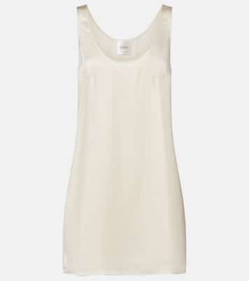 Barb satin minidress | Leset