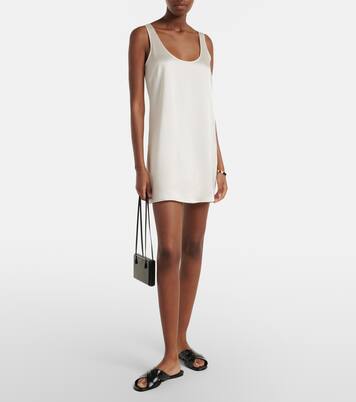 Barb satin minidress | Leset