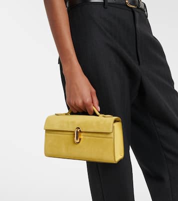 Henkeltasche Symmetry aus Veloursleder | Savette