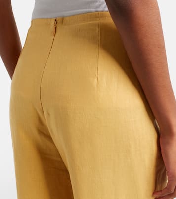 Syna linen wide-leg pants | Faithfull