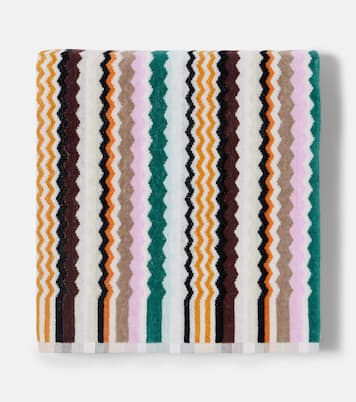 Aura Zigzag cotton terry bath towel | Missoni