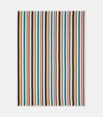 Aura Zigzag cotton terry bath towel | Missoni