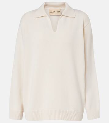 羊绒Polo毛衣 | Valentino