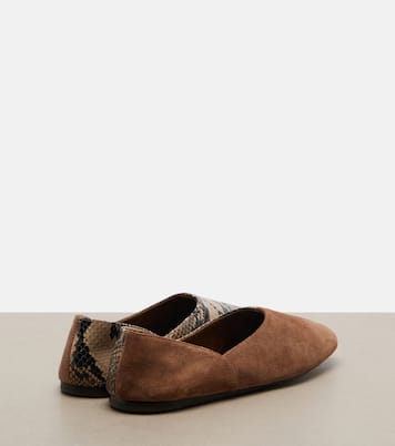 Ballerinas Jane aus Leder | Khaite