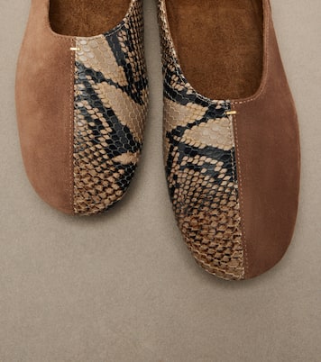 Ballerinas Jane aus Leder | Khaite