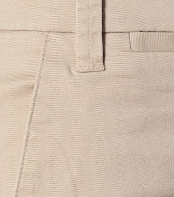 Mid-rise cotton Bermuda shorts | Vince