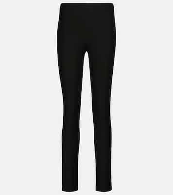 High-rise stretch-gabardine leggings | Joseph