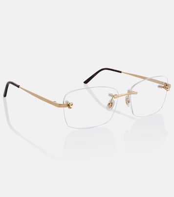 Panthère de Cartier rectangular glasses | Cartier Eyewear Collection