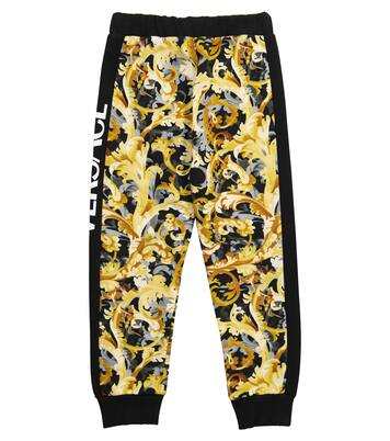Printed cotton sweatpants | Versace Kids
