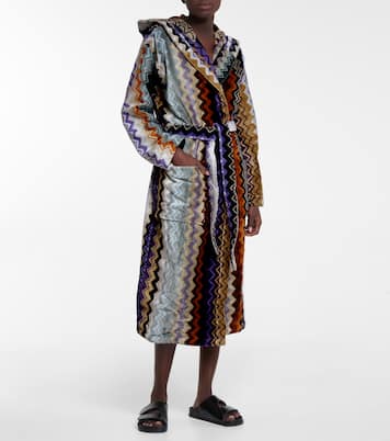 Giacomo cotton bathrobe | Missoni