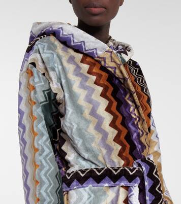 Giacomo cotton bathrobe | Missoni