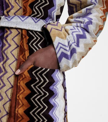 Giacomo cotton bathrobe | Missoni