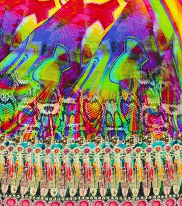 Printed high-rise flared leggings | Camilla Kids