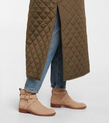 Lyna suede ankle boots | See By Chloé